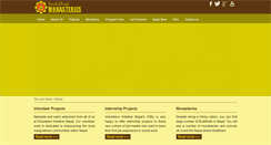 Desktop Screenshot of buddhistmonasteries.org